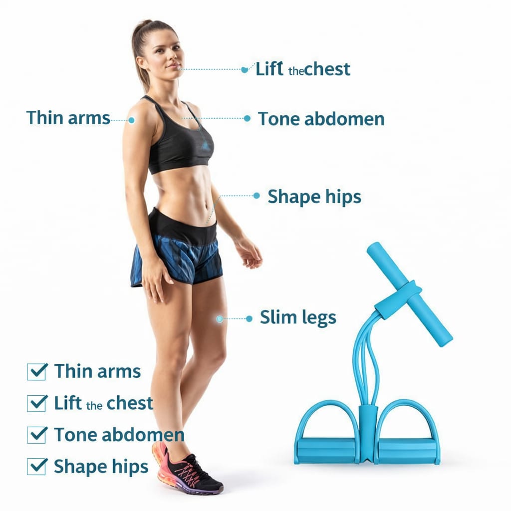 Flexora Core Band™ Effortless Workouts. Visible Results