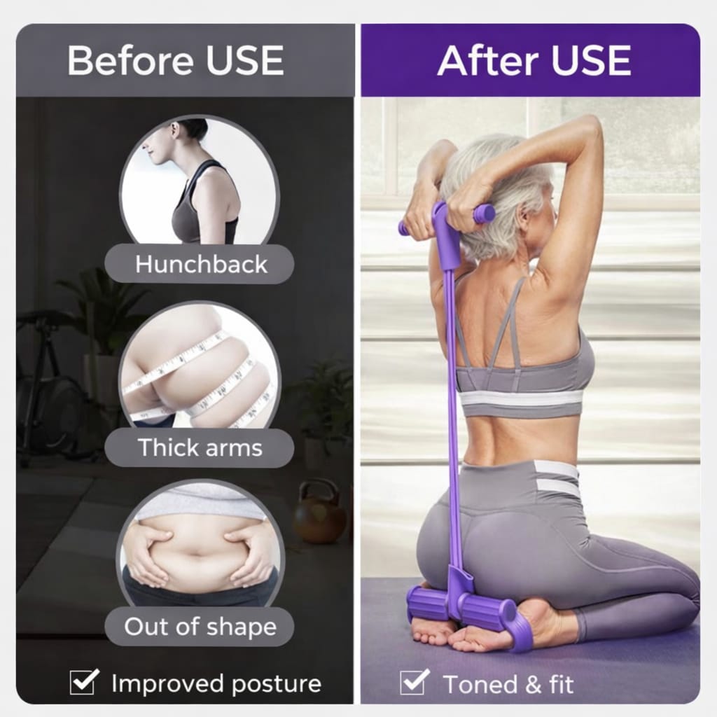 Flexora Core Band™ Effortless Workouts. Visible Results